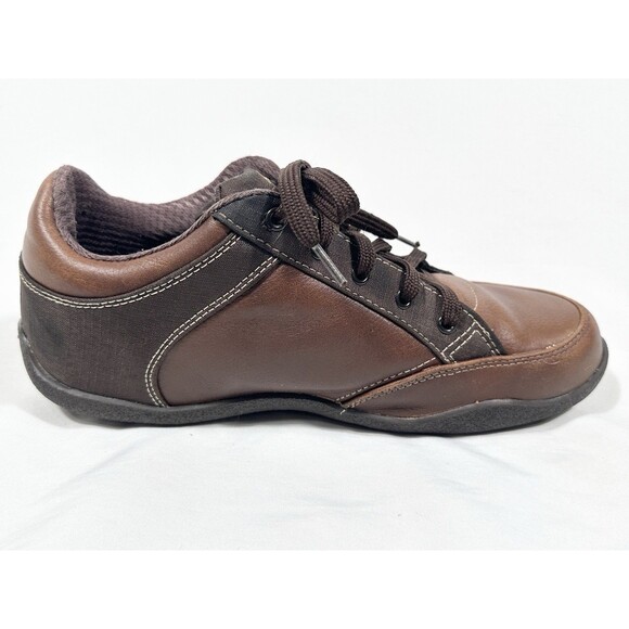 Kuru Mens Size 8 Trail Hiking Shoes two-tone Brown Leather Comfort Sneakers main image 10